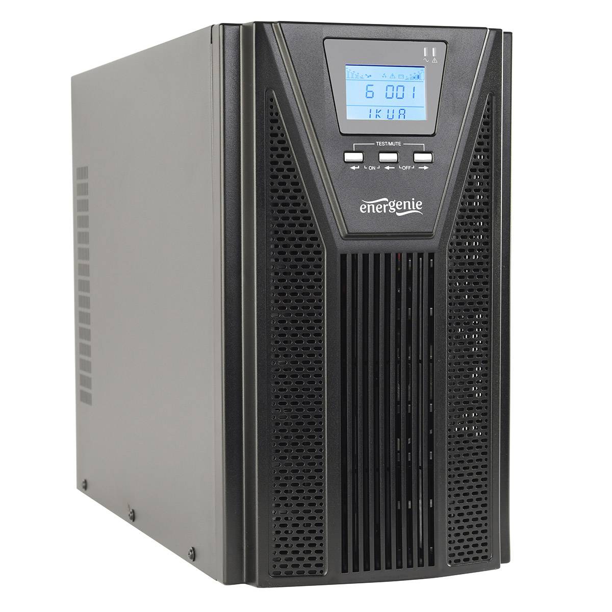 UPS Gembird EG-UPSO-3000 Online 3000VA Schuko/IEC/USB Preta