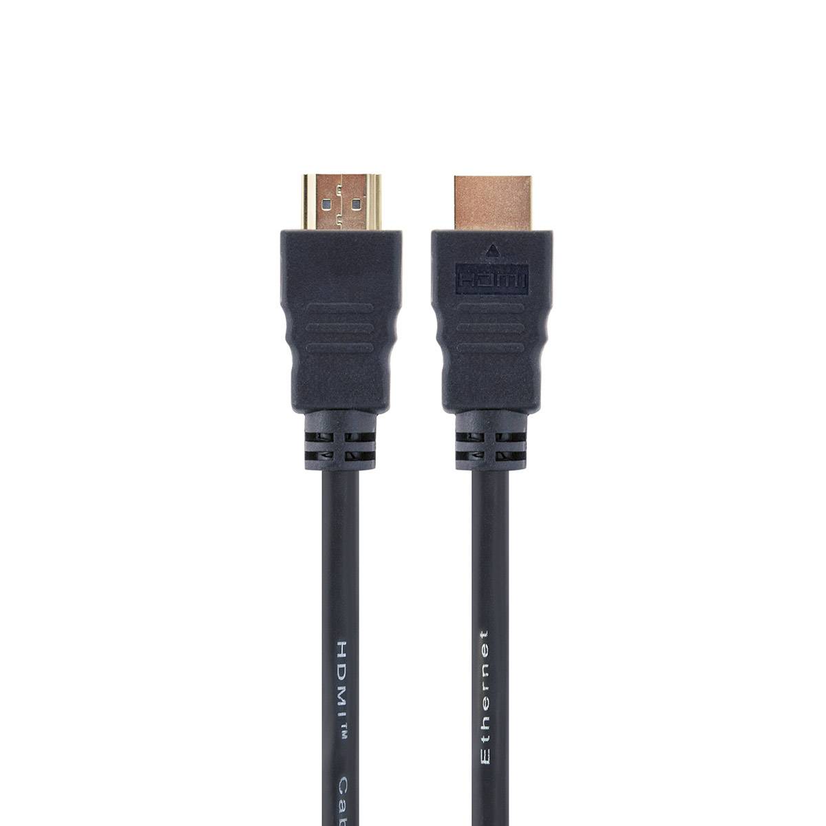 Cabo HDMI Gembird CC-HDMIL-1.8M Select Series com Ethernet 4K 60Hz 1.8m Preto