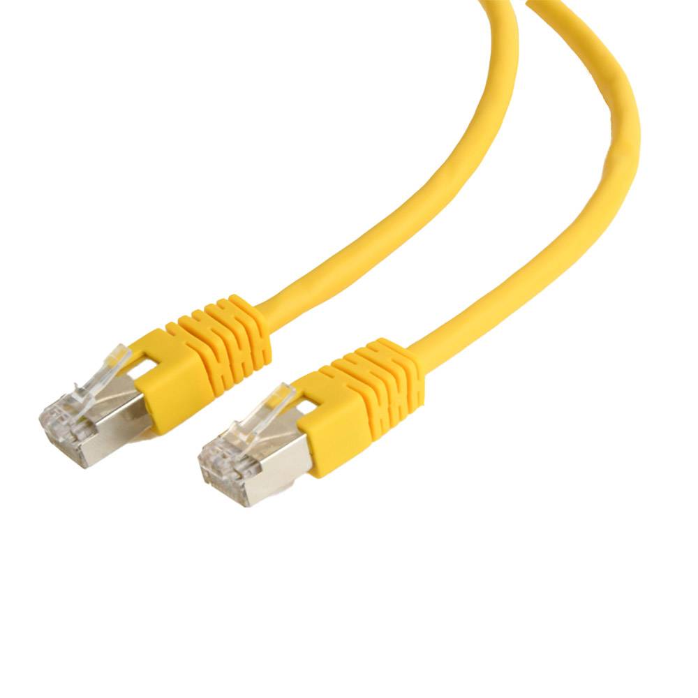 Cabo de Rede Gembird PP6-0.25M/Y Cat6 FTP (CCA) 0.25m AWG26 Amarelo