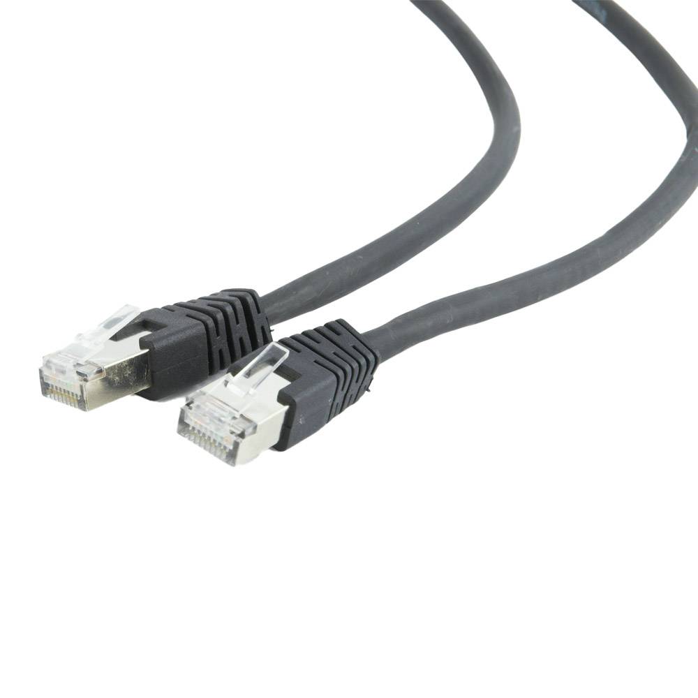 Cabo de Rede Gembird PP6A-LSZHCU-BK-0.25M Cat6a S/FTP 0.25m LSZH Preto