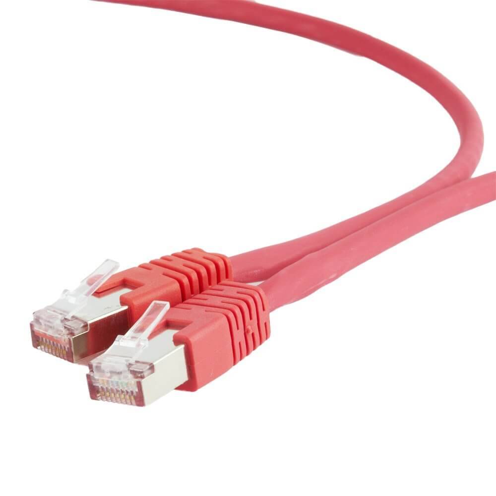 Cabo de Rede Gembird PP6A-LSZHCU-R-0.5M Cat6a S/FTP 0.5m LSZH Vermelho