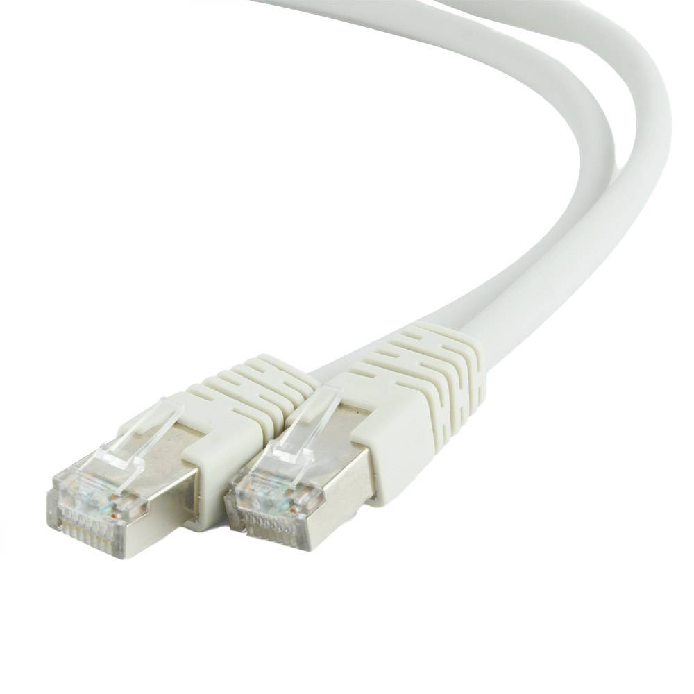 Cabo de Rede Gembird PP6A-LSZHCU-W-1M Cat6a S/FTP 1m LSZH Branco