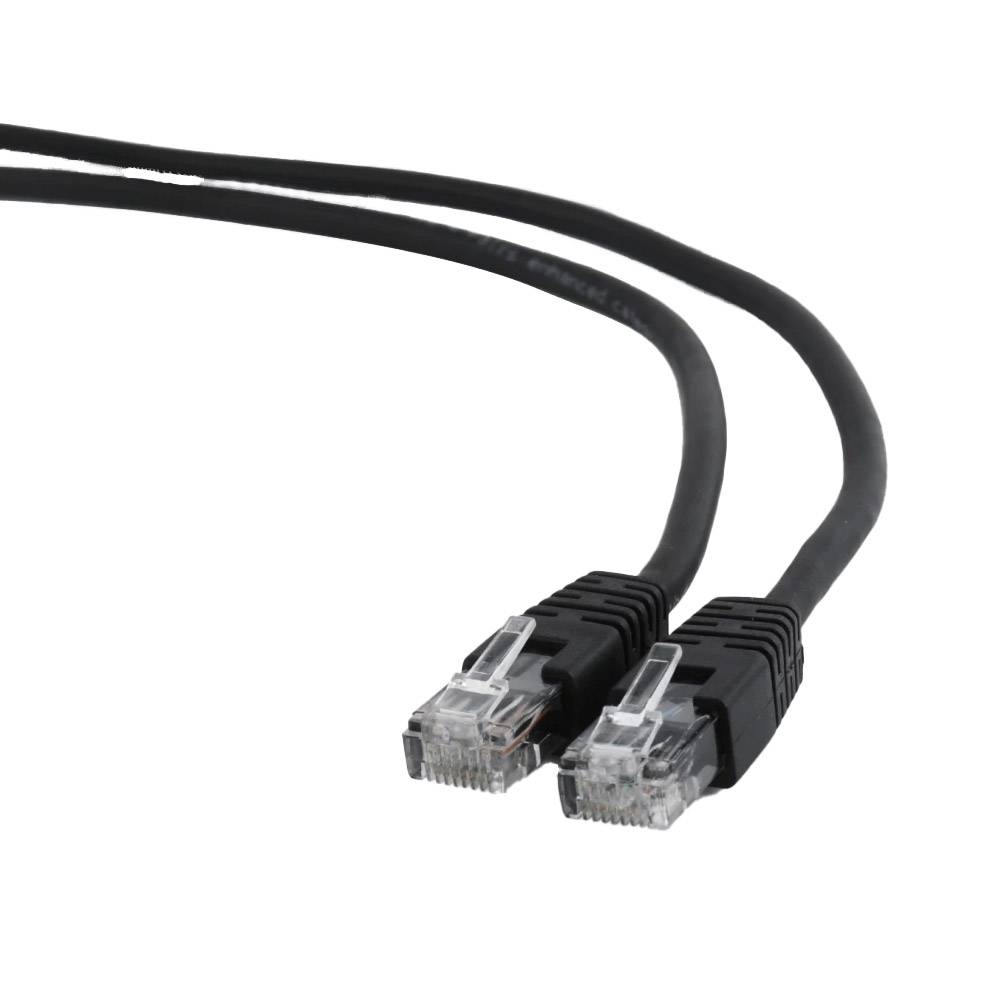 Cabo de Rede Gembird PP6U-2M/BK Cat6 UTP (CCA) 2m AWG26 Preto