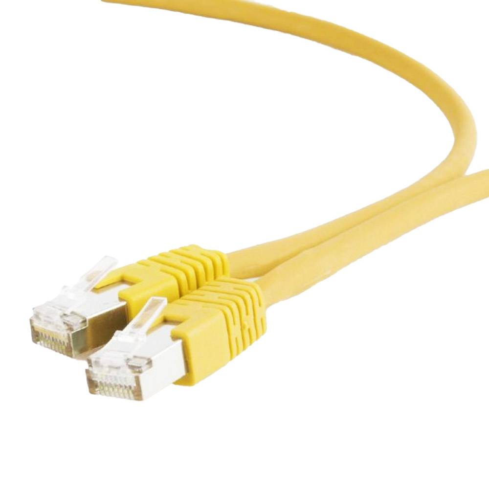 Cabo de Rede Gembird PP6A-LSZHCU-Y-10M Cat6a S/FTP 10m LSZH Amarelo