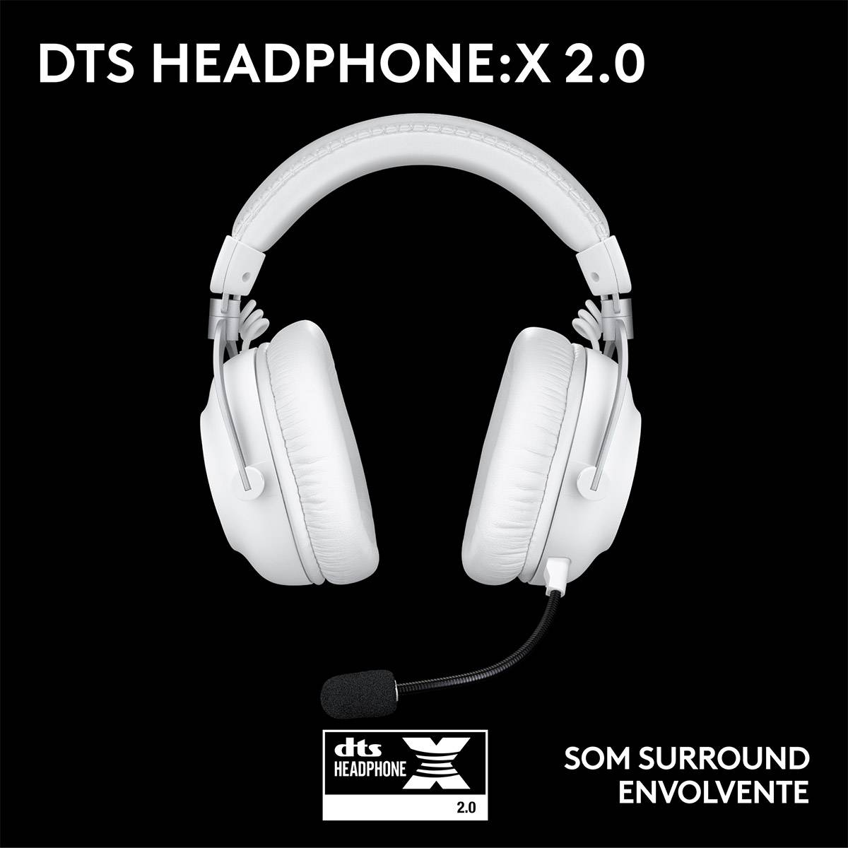 Logitech PRO X 2 LIGHTSPEED ホワイト Headset Gamer Sem Fio Logitech G Pro X 2 | KaBuM!