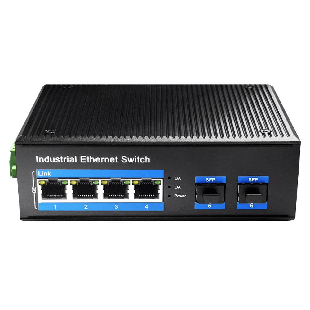 Switch de Rede Cudy IG1004S2P 4 Portas Gigabit + 2 SFP PoE+ UnManaged