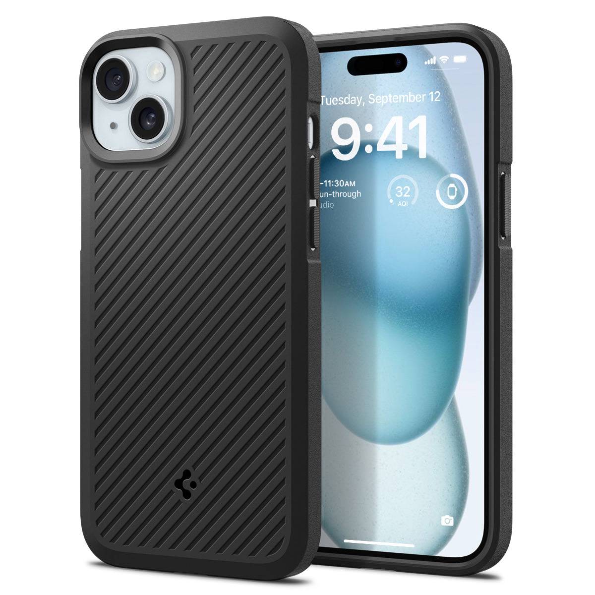 Capa Spigen iPhone 15 Plus Core Armor Matte Black