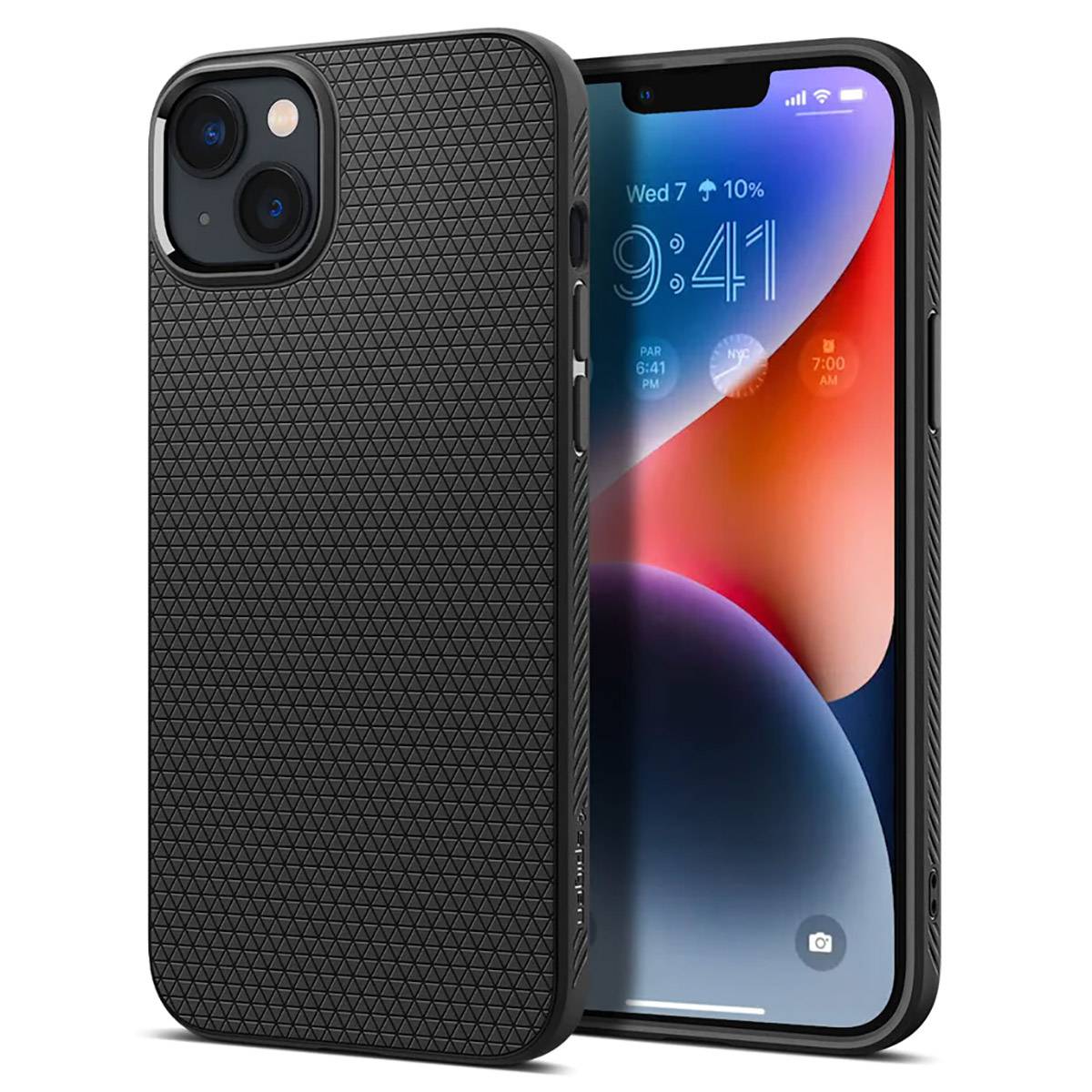 Capa Spigen iPhone 14 Plus Liquid Air Matte Black