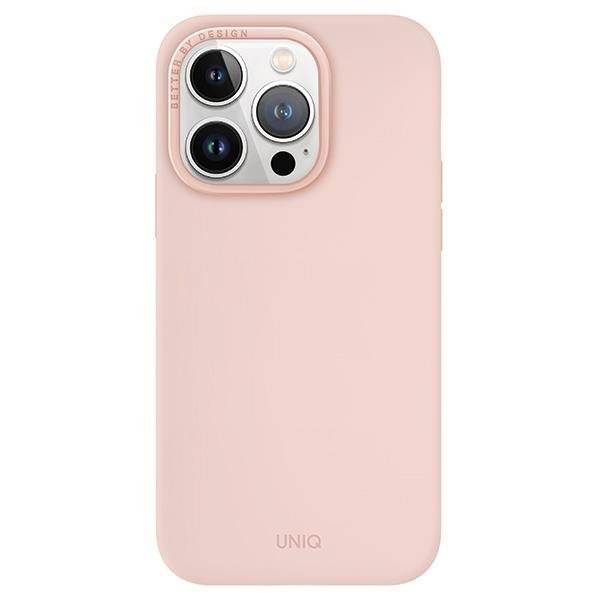 Capa UNIQ iPhone 15 Pro Lino Hue Charging MagClick Pink