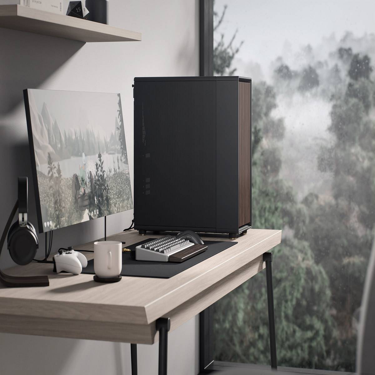 Caixa Extended-ATX Fractal Design North XL Mesh Charcoal Black