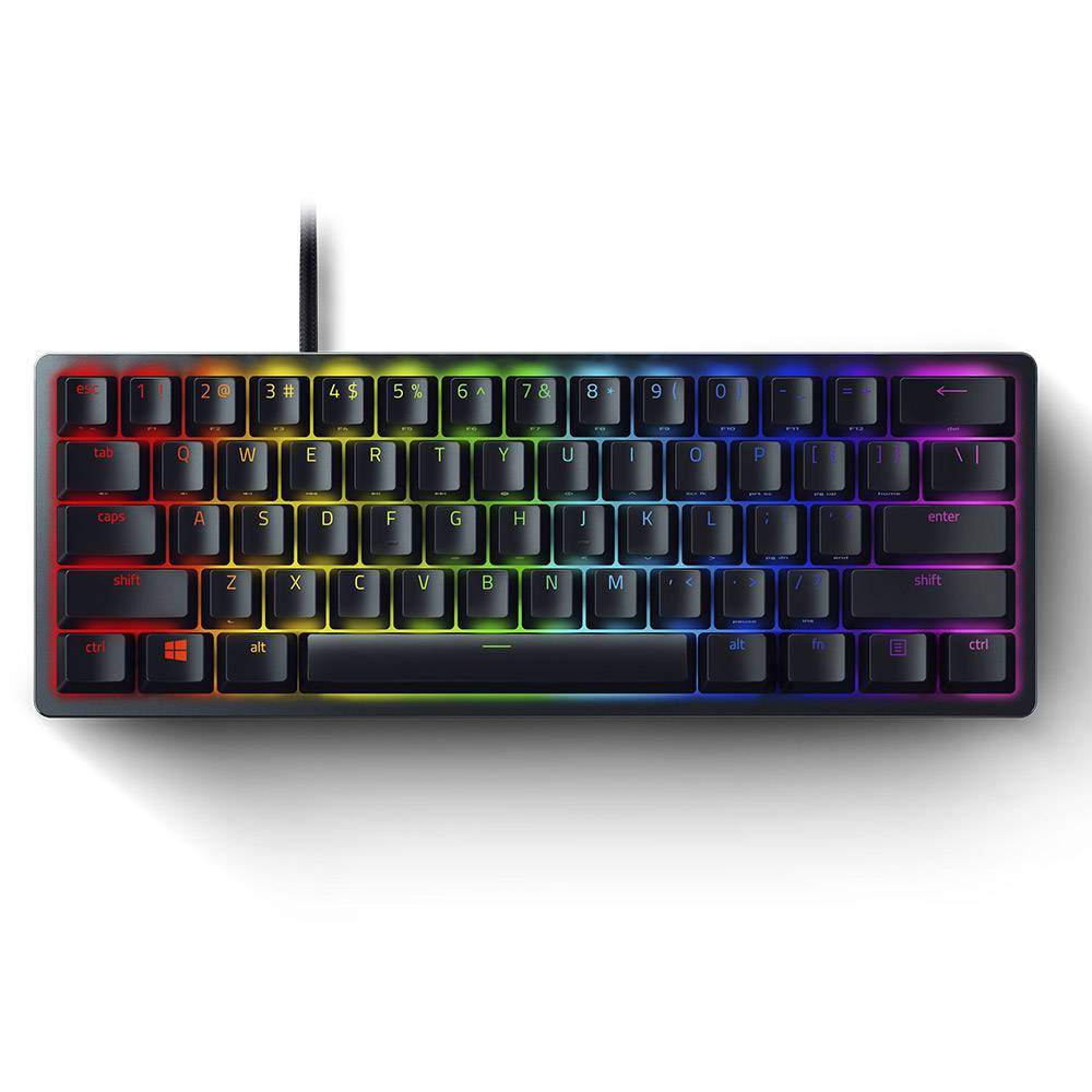 Teclado Razer Huntsman Mini 60% RGB Optical Switch (Purple) PT