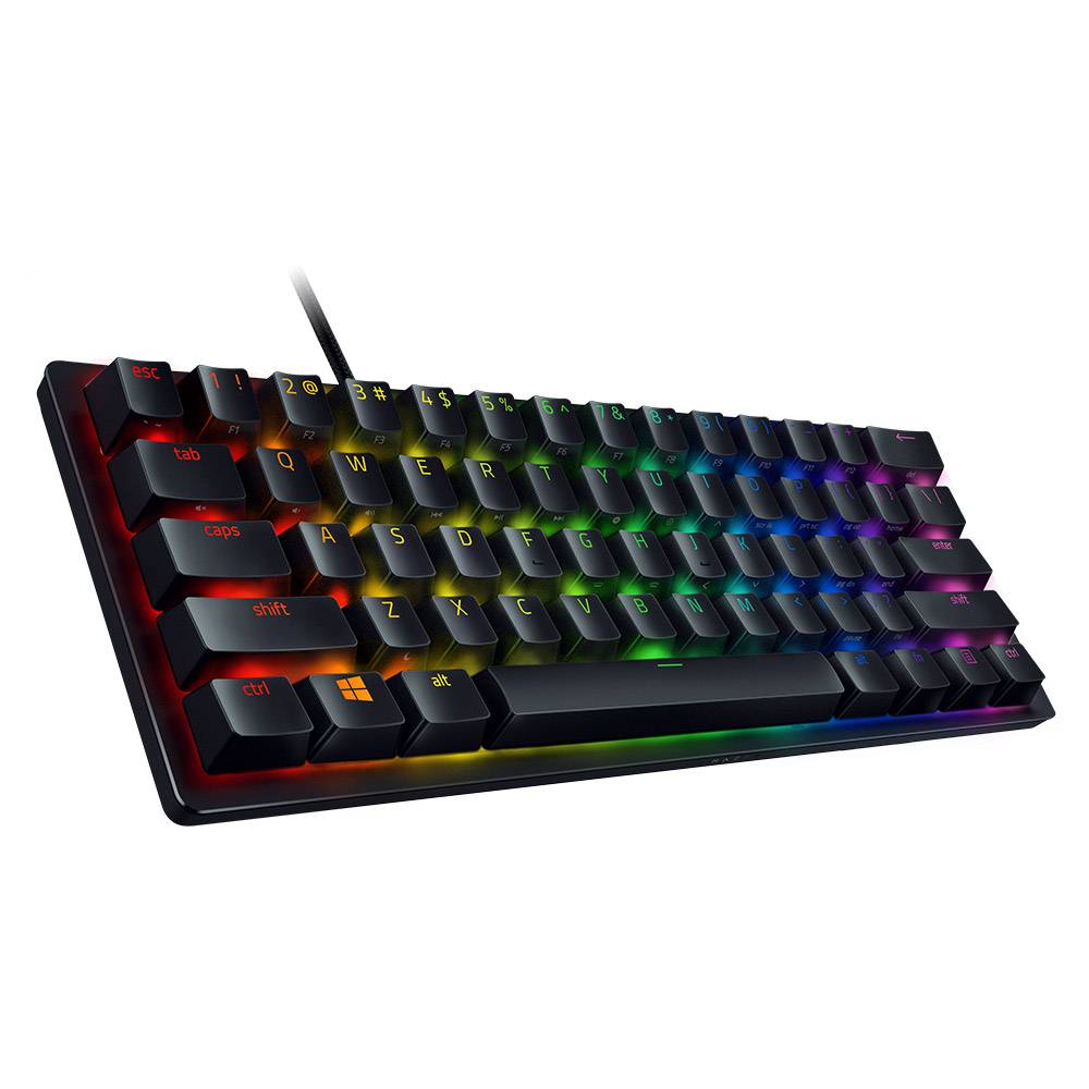 Teclado Razer Huntsman Mini 60% RGB Optical Switch (Purple) PT