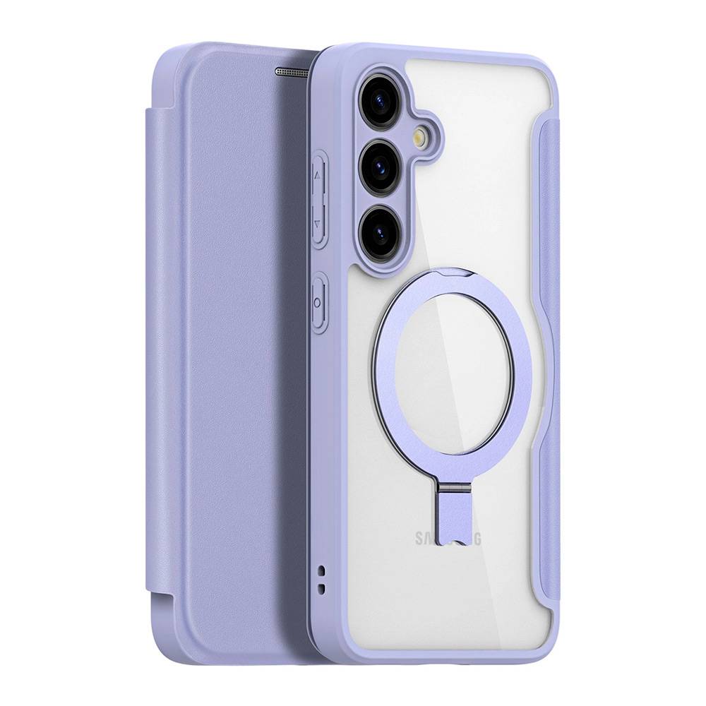 Capa Dux Ducis Galaxy S24+ Skin X Pro Magnetic Ring/Stand Purple