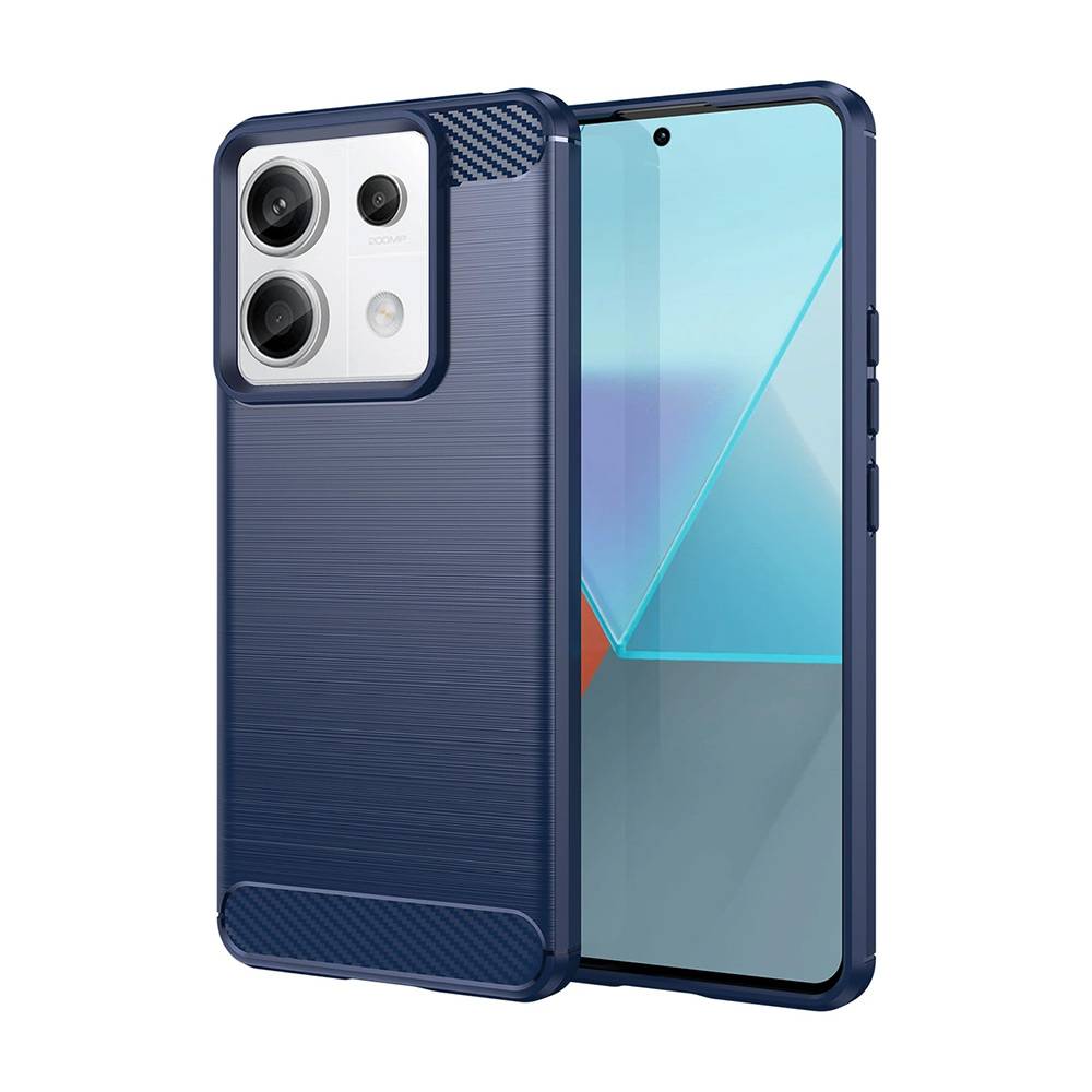 Capa Hurtel Xiaomi Redmi Note 13 Pro Carbon Case Blue