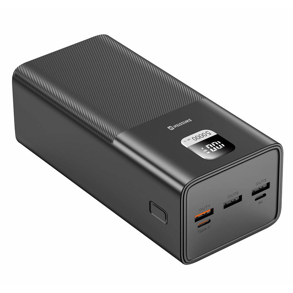 Powerbank Swissten Power Line 50000 mAh Preta