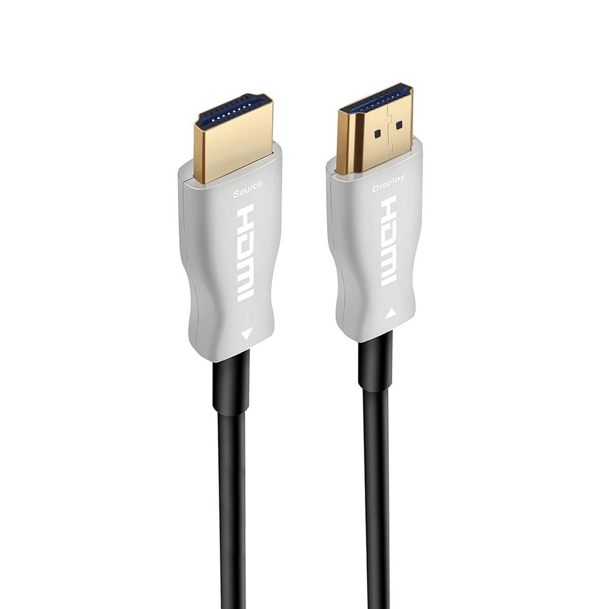 Cabo Ativo HDMI 2.0b Ewent EC1353 AOC Hybrid Fiber Optic 4K 10m Preto