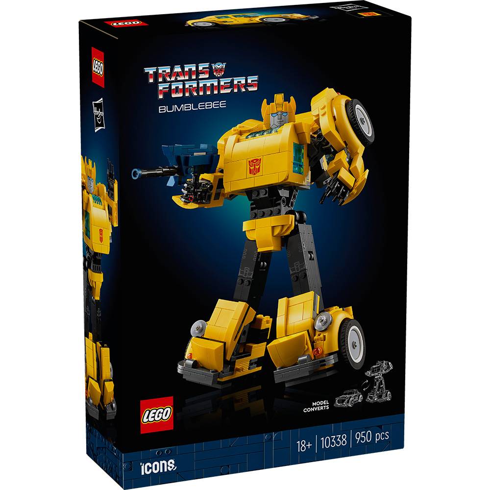 LEGO Icons: Bumblebee | Idades 18+ | 950 Peças | Item 10338 | PCDIGA