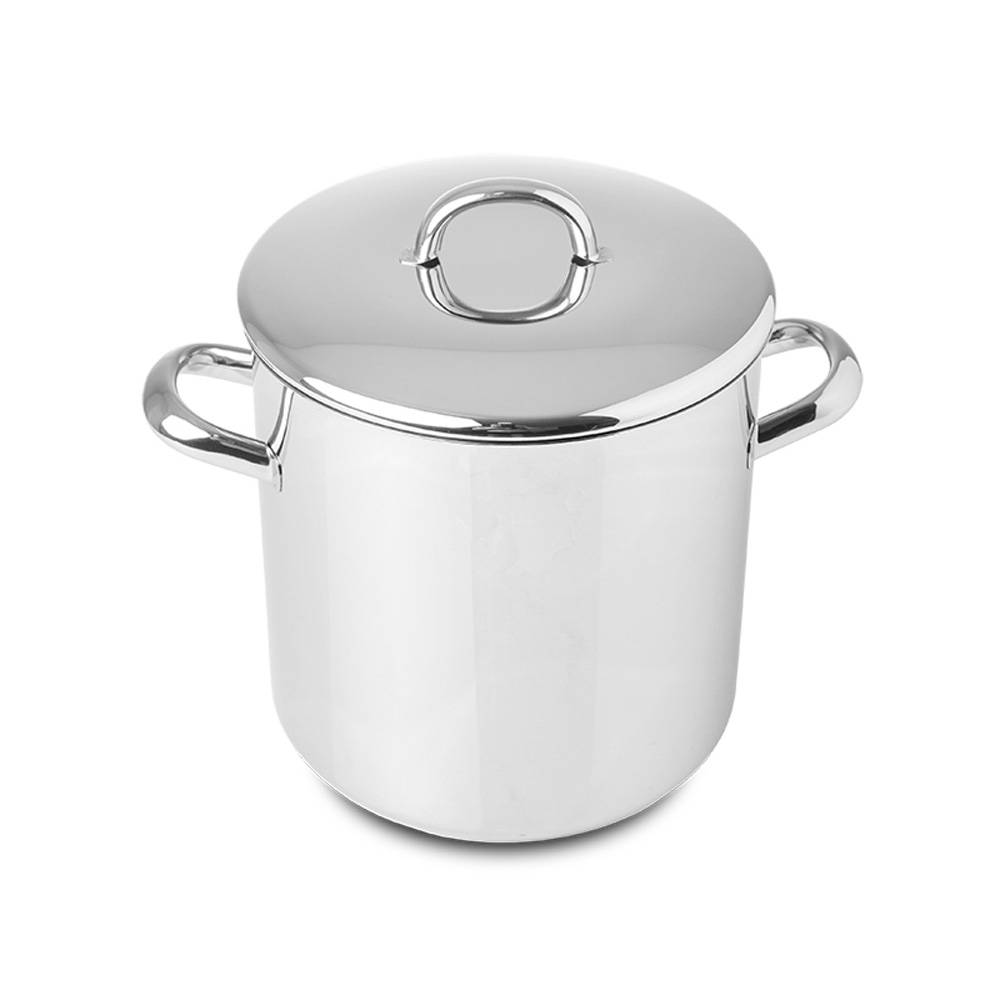 Panela Alta Silampos Europa 6.3L 20cm x 21.1cm Aço Inox com Asas